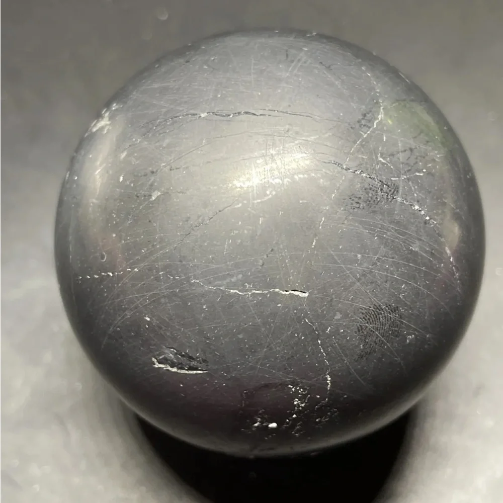 Shungite sphere for EMF protection - Picture 5 of 7